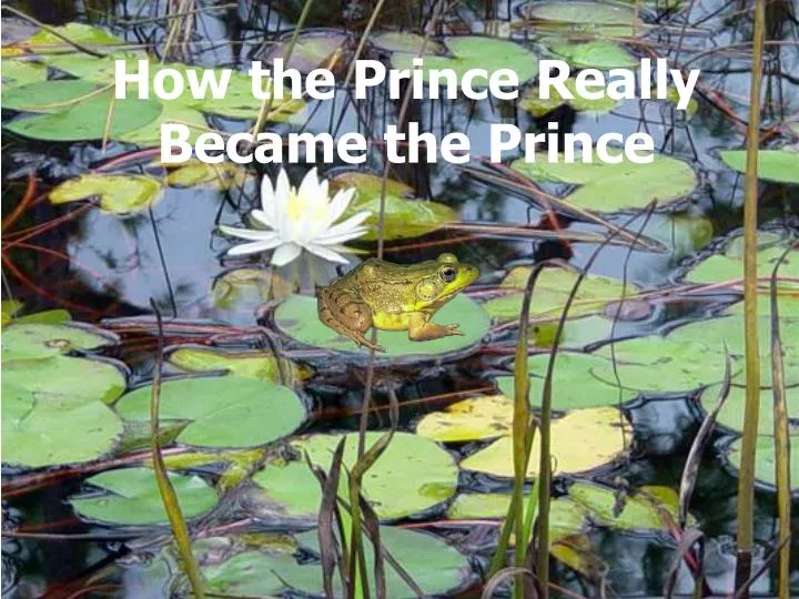 how the prince really became the prince