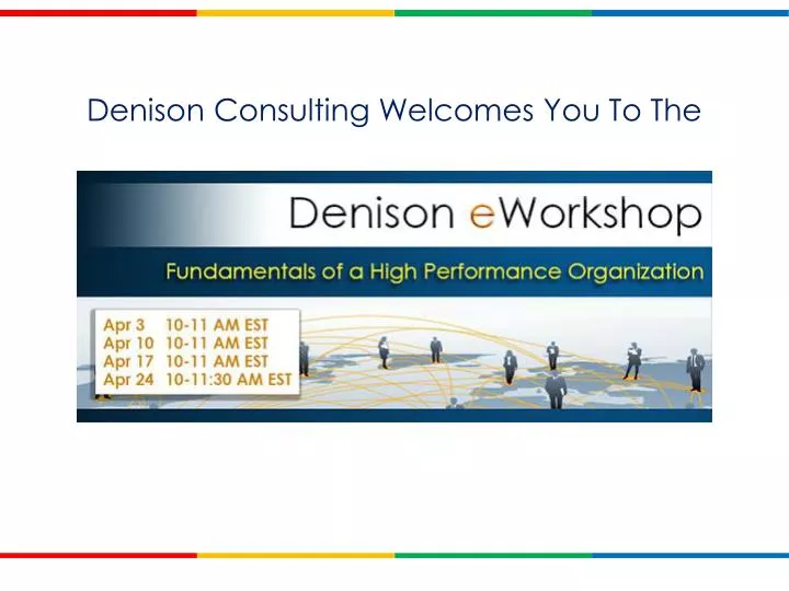 denison consulting welcomes you to the
