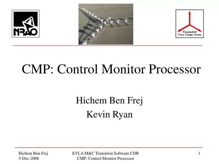 cmp control monitor processor