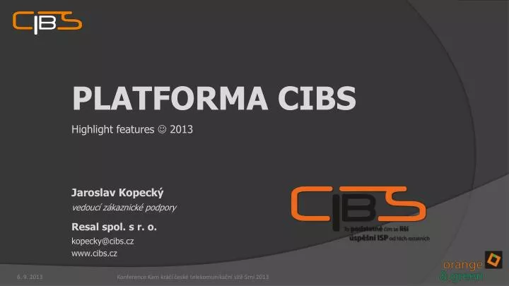 platforma cibs