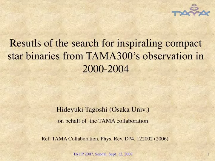 resutls of the search for inspiraling compact star binaries from tama300 s observation in 2000 2004