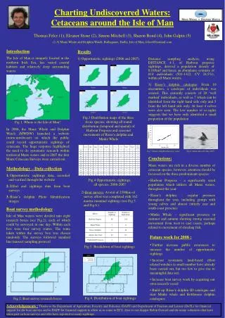 Charting Undiscovered Waters: Cetaceans around the Isle of Man