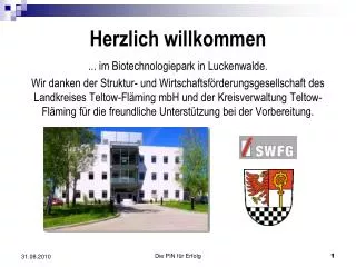 herzlich willkommen