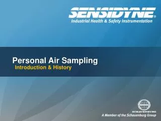 Personal Air Sampling