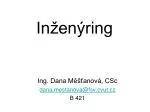Inženýring - slide 1