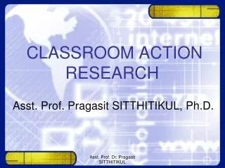 classroom action research