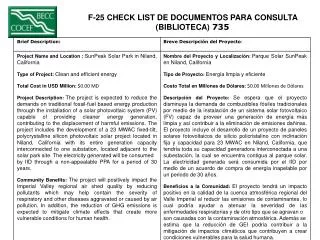 F-25 CHECK LIST DE DOCUMENTOS PARA CONSULTA (BIBLIOTECA) 735