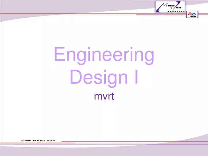 engineering design i