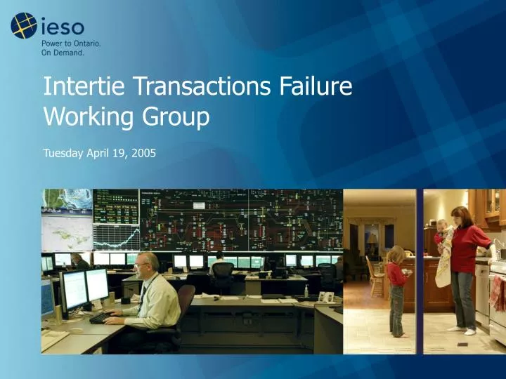 intertie transactions failure working group