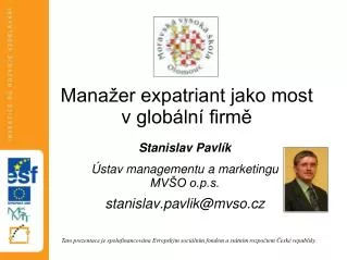 mana er expatriant jako most v glob ln firm