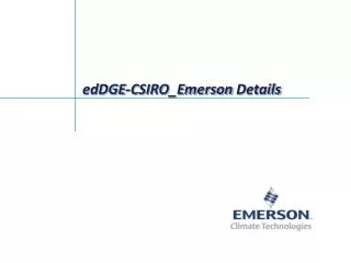 edDGE-CSIRO_Emerson Details