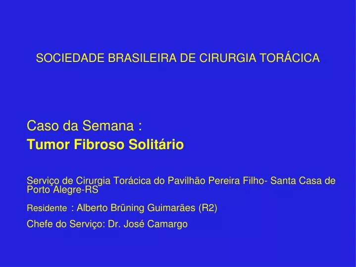 sociedade brasileira de cirurgia tor cica