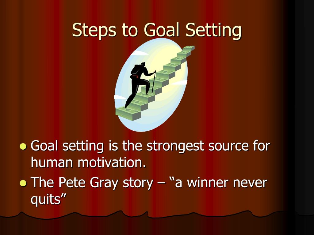 PPT - Steps to Goal Setting PowerPoint Presentation, free download - ID ...