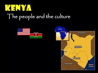 kenya The people and the culture