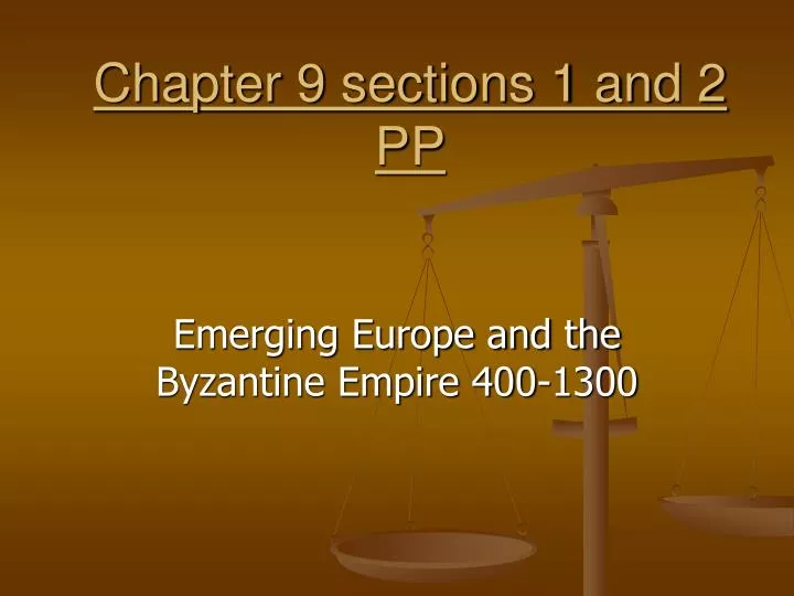 chapter 9 sections 1 and 2 pp