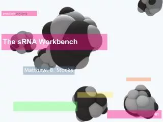 The sRNA Workbench