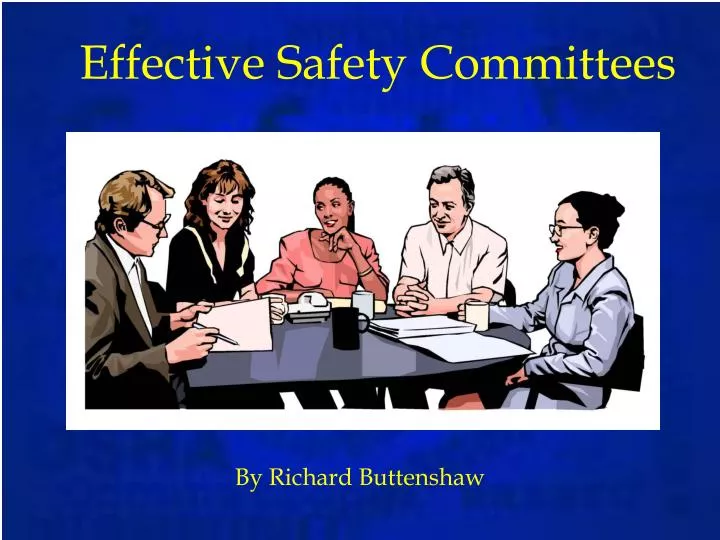 effective safety committees