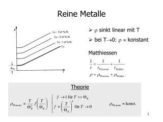 Reine Metalle