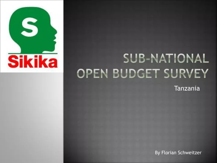 sub national open budget survey