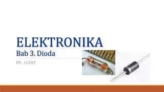elektronika bab 3 dioda