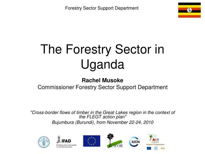 the forestry sector in uganda