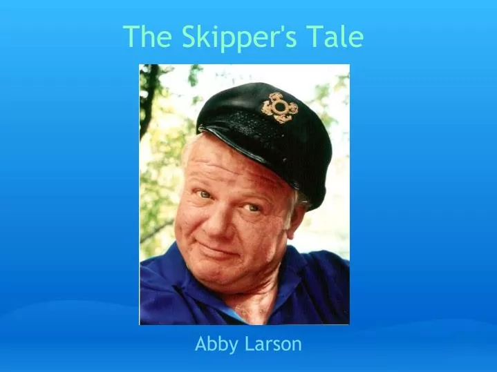 the skipper s tale