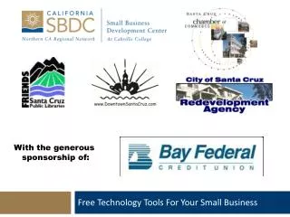 Free Technology Tools For Your Small Business