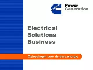 electrical solutions business
