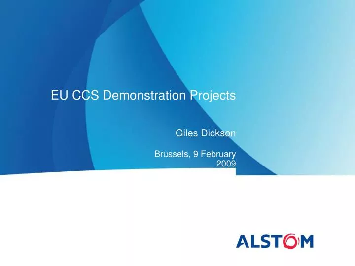 eu ccs demonstration projects