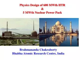 Physics Design of 600 MWth HTR &amp; 5 MWth Nuclear Power Pack