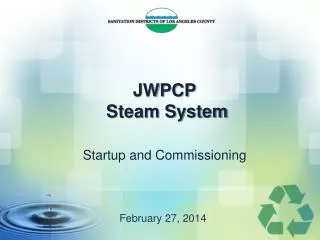 JWPCP Steam System