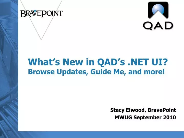 what s new in qad s net ui browse updates guide me and more