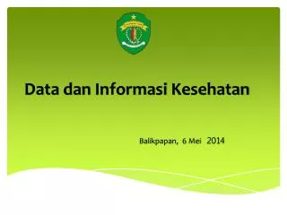 data dan informasi kesehatan