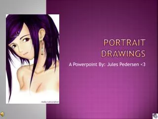 Portrait Drawings