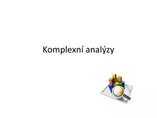 komplexn anal zy