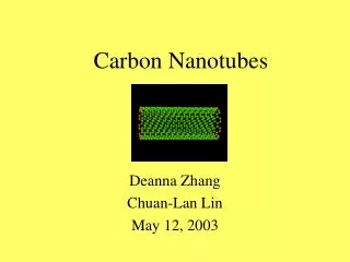 Carbon Nanotubes