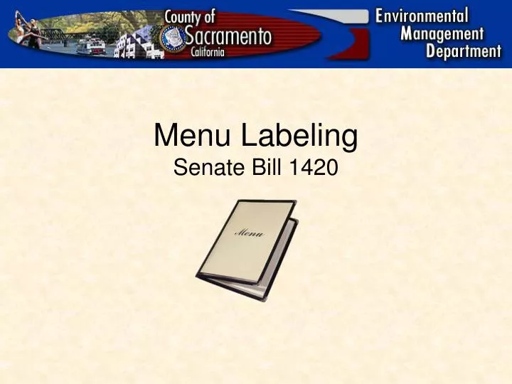 menu labeling senate bill 1420