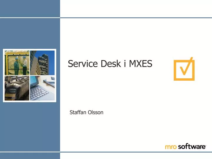 service desk i mxes