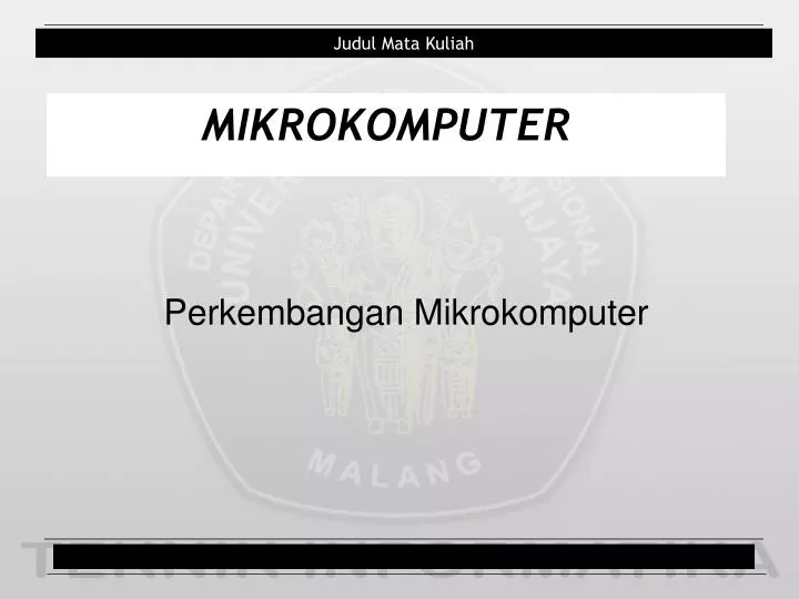 mikrokomputer