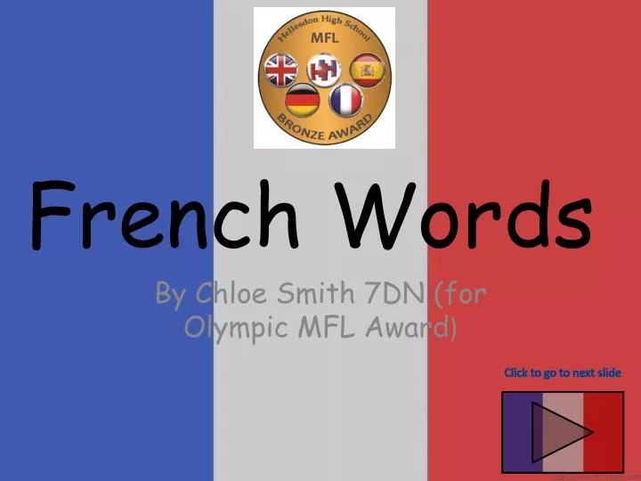 french words