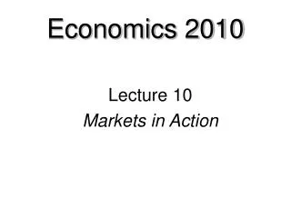 Economics 2010