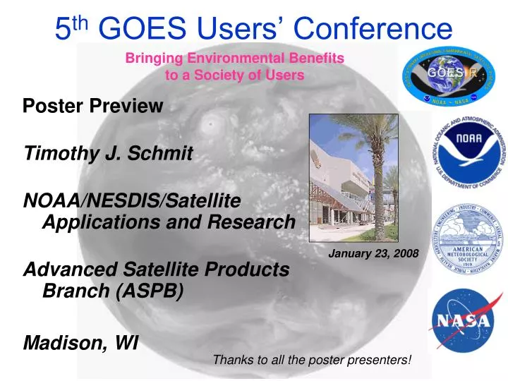 5 th goes users conference