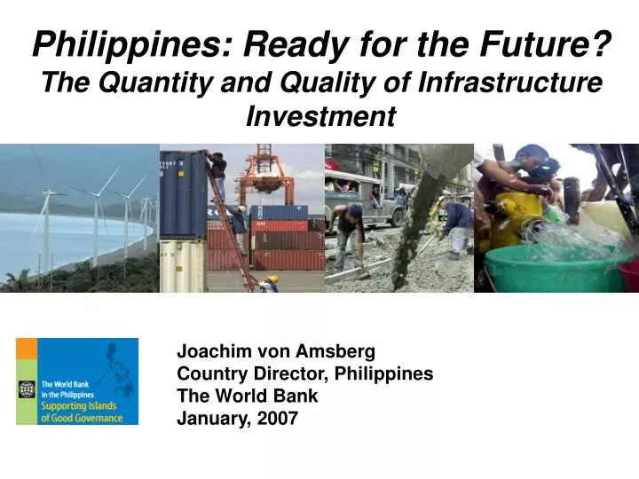 philippines ready for the future the quantity and quality of infrastructure investment
