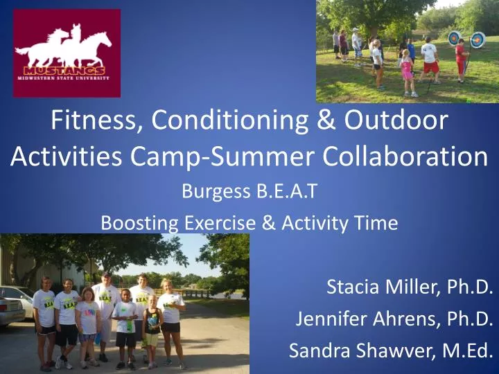 fitness conditioning outdoor activities camp summer collaboration