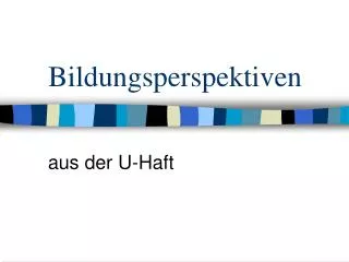 bildungsperspektiven