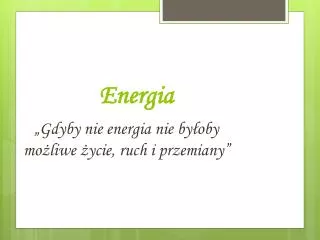 energia