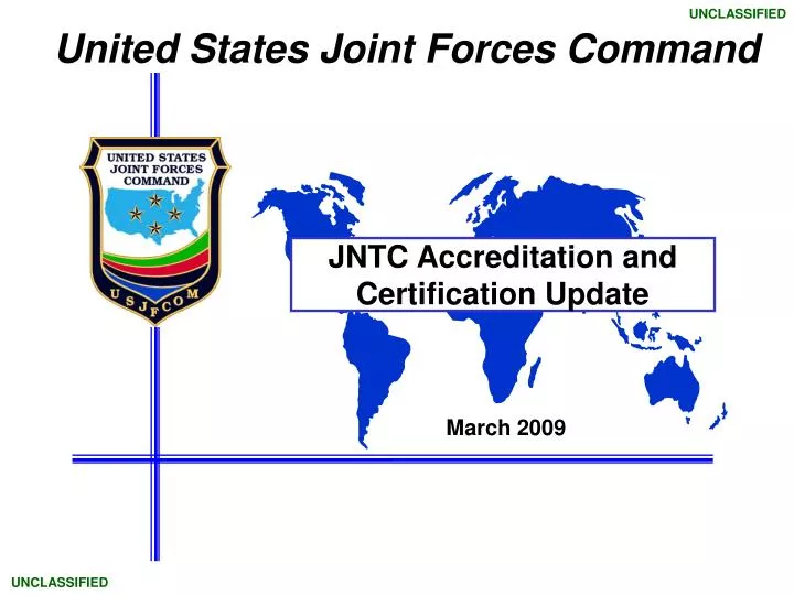 jntc accreditation and certification update