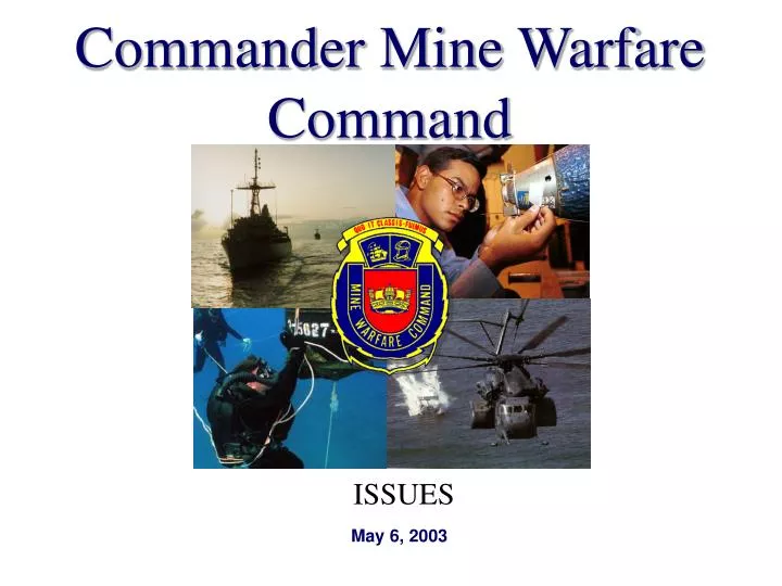 commander mine warfare command