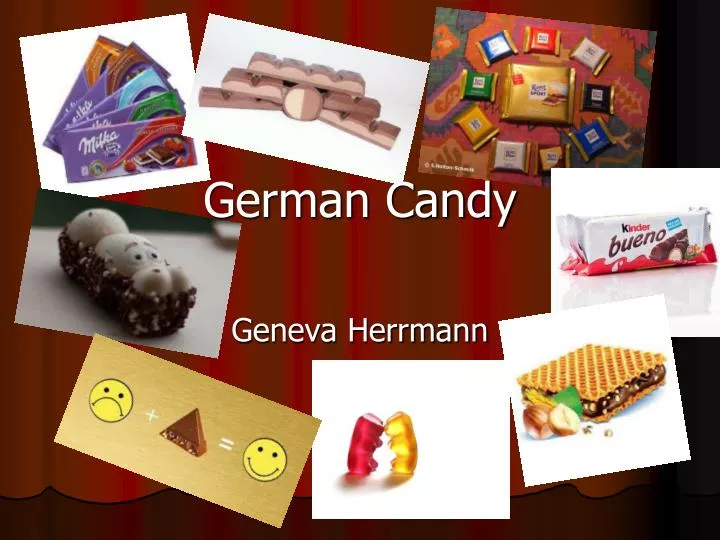 german candy