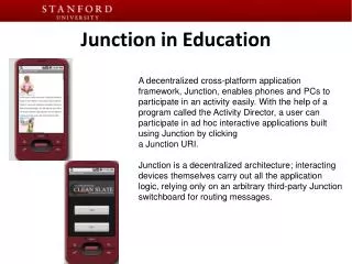 Junction in Education